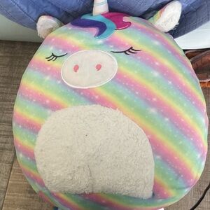 Rainbow Unicorn Plush Pillow